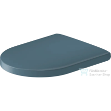 Duravit VITRIUM lecsapódásgátlós wc ülőke, matt bizánci kék/fényes fehér 002269FB00 takarító és háztartási eszköz