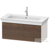 Duravit WHITE TULIP mosdó alá építhető függesztett 1 fiókos alsószekrény,984 x 458 mm,Nordic White Satin Matt Lacquer/American Walnut Solid Wood WT424207739
