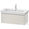 Duravit WHITE TULIP mosdó alá építhető függesztett 1 fiókos alsószekrény,984 x 458 mm,Nordic White Satin Matt Lacquer WT424203939