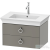 Duravit WHITE TULIP mosdó alá építhető függesztett 2 fiókos alsószekrény,684 x 458 mm,Stone Grey Satin Matt Lacquer WT435109292