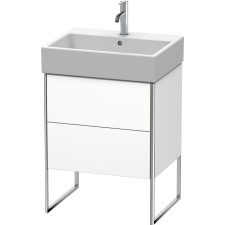 Duravit XSquare szekrény 58.4x46x73.1 cm álló, mosdó alatti fehér XS447301818 fürdőszoba bútor