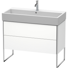 Duravit XSquare szekrény 98.4x46x73.1 cm álló, mosdó alatti fehér XS447601818 fürdőszoba bútor