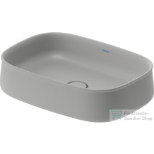 Duravit ZENCHA 550x390 mm-es pultra ültethető mosdó Grey Satin matt 2373556779 szaniter