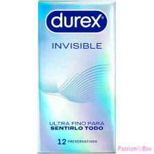 DUREX CONDOMS DUREX - LÁTHATATLAN EXTRA VÉKONY 12 DARAB óvszer