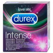 Durex Durex óvszer 3 db intense orgasmic óvszer
