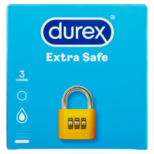 Durex Extra Safe óvszer 3 db óvszer