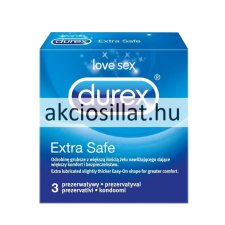 Durex Extra Safe óvszer 3db óvszer