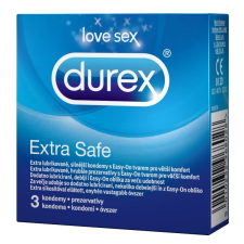 Durex Extra Safe vastagított óvszer - 3 darab óvszer
