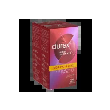 Durex Feel Intimate - vékonyfalú óvszer csomag (2x12 db) óvszer