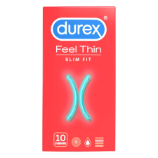 Durex Feel Thin Slim Fit - élethű érzés óvszer (10db) óvszer