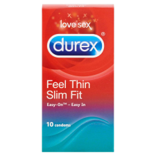 Durex Feel Thin Slim Fit Óvszer 10db óvszer