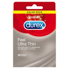 Durex Feel Ultra Thin 30 db extra vékony óvszer óvszer