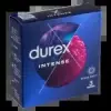 Durex Intense - bordázott, pontozott óvszer  Kiszerelés: 3 db (5052197051766)
