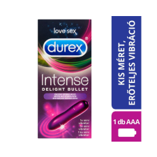 Durex Intense Delight Bullet - mini rúdvibrátor (lila) vibrátorok
