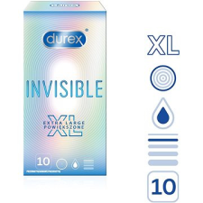 Durex Invisible XL 10 db óvszer