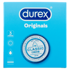 Durex Originals óvszer 3 db óvszer