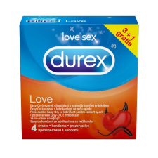  Durex óvszer Love - Easy-on óvszer (4db) óvszer
