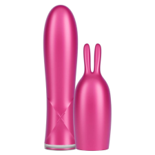Durex Tease &amp; Vibe - akkus rúdvibrátor nyuszis csiklóizgatóval (pink) vibrátorok