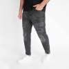  Dusky Ripped Carrot Jeans - bő szaggatott farmer - Méret: 38