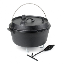 Dutch Oven öntöttvas főzőedény fedélemelővel 20 liter 63012 edény