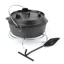 Dutch Oven öntöttvas főzőedény fedélemelővel 4 liter 63007 edény