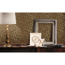 DUTCH WALLCOVERINGS barna leopárdmintás tapéta (430651) tapéta, díszléc és más dekoráció