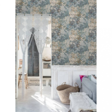 DUTCH WALLCOVERINGS szürke-zöld betonhatású tapéta tapéta, díszléc és más dekoráció