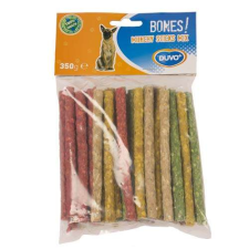 DUVO+ BONES! Munchy színes rudak 12,5cm 350g jutalomfalat kutyáknak