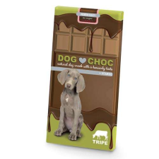 DUVO+ DOG CHOC Tripe 100g cukormentes kutyacsoki pacallal vitaminokkal jutalomfalat kutyáknak