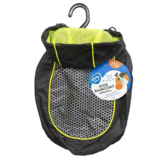  DUVO+ Esőkabát kutyának fekete-sárga  L - 60cm kutyaruha