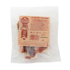 DUVO+ Farmz füstölt sertés mini csontok Serrano sonkából 3db +/-40g jutalomfalat kutyáknak