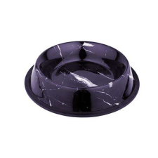  DUVO+ Márvány mintás fém kutyatál csúszásgátlóval 2100ml 32,3x32,3x6,1cm XL kutyatál