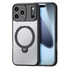 DUX DUCIS Aimo MagSafe-kompatibilis tok kitámasztóval iPhone 17 Pro Max - fekete tok és táska