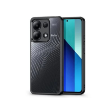 DUX DUCIS Aimo műanyag hátlap + szilikon keret Xiaomi Redmi Note 13 4G fekete tok és táska