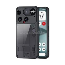 DUX DUCIS AIMO szilikon telefonvédő (ütésállóság, kameravédő, matt) FEKETE (GP-172290) tok és táska