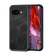 DUX DUCIS AIMO szilikon telefonvédő (ütésállóság, kameravédő, matt, hullám) FEKETE Google Pixel 9a tok és táska