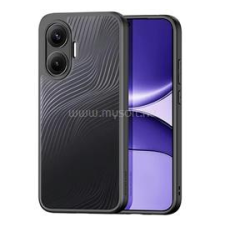 DUX DUCIS AIMO szilikon telefonvédő (ütésállóság, kameravédő, matt, hullám) FEKETE (GP-172293) tok és táska