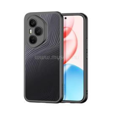 DUX DUCIS AIMO szilikon telefonvédő (ütésállóság, kameravédő, matt, hullám) FEKETE (GP-172489) tok és táska