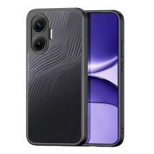 DUX DUCIS AIMO szilikon telefonvédő (ütésállóság, kameravédő, matt, hullám) FEKETE Xiaomi Poco F7 tok és táska