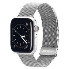 DUX DUCIS Apple Watch 42/44/45mm milánói szíj, szürke okosóra kellék