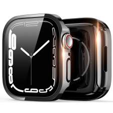 DUX DUCIS Apple Watch 4-6, SE (40mm), Műanyag védőkeret, szíj nélkül, közepesen ütésálló, Dux Ducis Hamo, fekete okosóra kellék