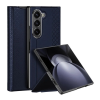 DUX DUCIS BRIL tok álló, bőr hatású (ütésállóság, asztali tartó, rombusz) SÖTÉTKÉK Samsung Galaxy Z Fold6 (SM-F956) (GP-159247) (GP-159247)