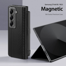 DUX DUCIS Bril tok ceruzatartóval Samsung Galaxy Z Fold SE - fekete tok és táska