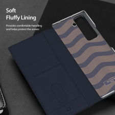 DUX DUCIS Bril tok ceruzatartóval Samsung Galaxy Z Fold SE - kék tok és táska