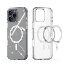 DUX DUCIS CLIN szilikon telefonvédő (ütésállóság, légpárnás sarok, MagSafe) ÁTLÁTSZÓ (GP-160634) tok és táska