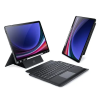 DUX DUCIS DK Samsung Tab S10 Plus/S9 Plus/S9 FE Plus kihajtható tok vezeték nélküli billentyűzettel, fekete (6971824161434)