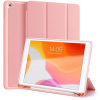 DUX DUCIS Domo mappa tok Apple Pencil tartóval Apple iPad 10.9 (2022) / iPad 11 (2025) rózsaszín