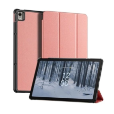 DUX DUCIS Domo Nokia T21 LTE bőr hatású tablet tok rózsaszín (GP-137685) (GP-137685) tablet tok