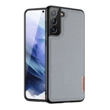 DUX DUCIS Fino szilikon mobiltelefon tok - szürke, rács minta (Samsung Galaxy S21+) tok és táska