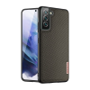 DUX DUCIS FINO szilikon telefonvédő (műanyag belső, közepesen ütésálló, rács minta) SÖTÉTZÖLD [Samsung Galaxy S22 Plus 5G (SM-S906)] (5996591119038)